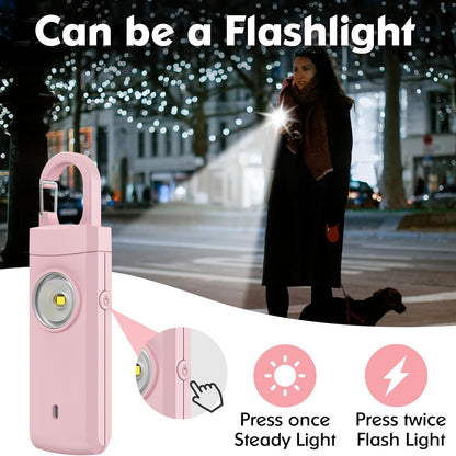 Rechargeable Personal Safety Alarm for Women, Loud Birdie Sound