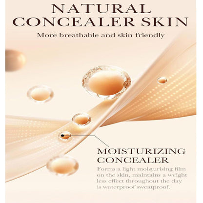 2PCS Sunscreen Cover BB Cream - Tinted Moisturizer with Full Coverage Concealer, SPF50+ PA++++, Long-Lasting Lightweight Formula