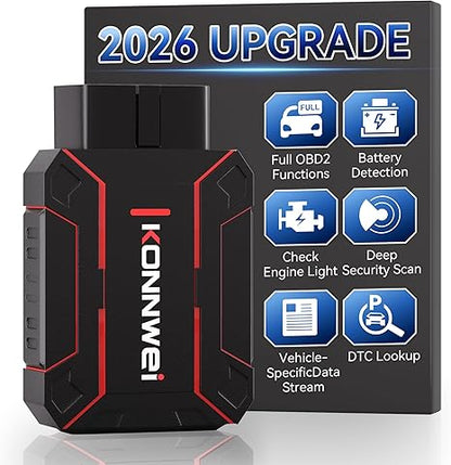 Bluetooth OBD2 Scanner Diagnostic Tool for iOS & Android
