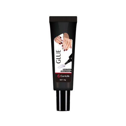 Quick Drying 10g Semi Solid Nail Glue for Press On Nails Tips No Need for UV Lamp Long Lasting