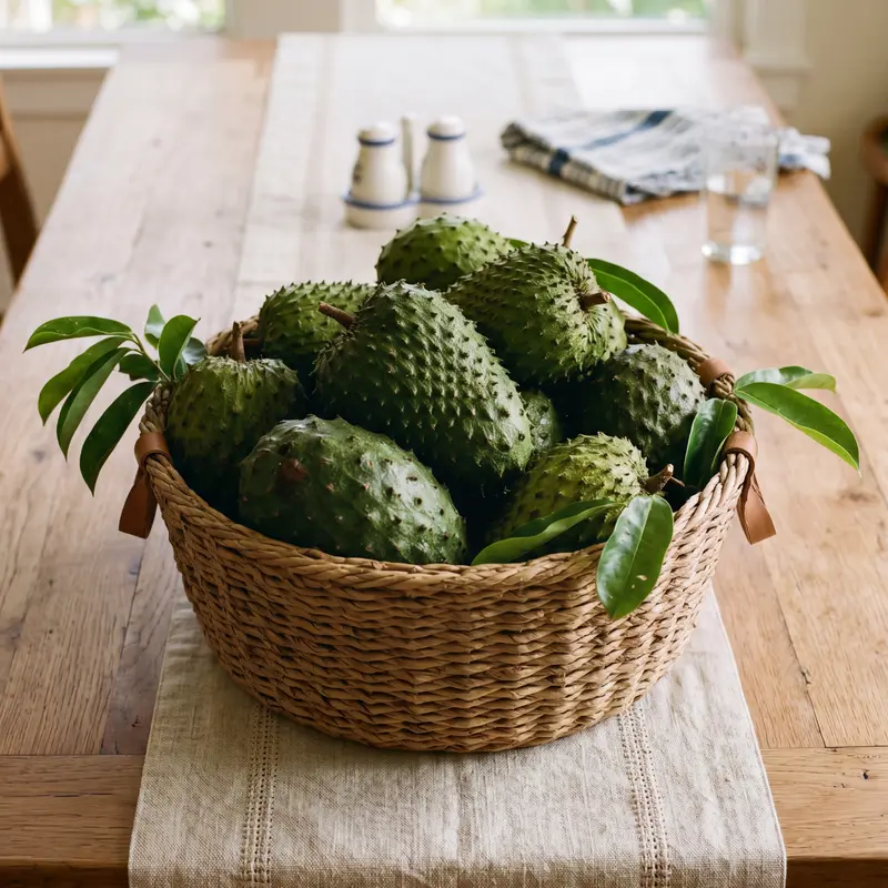 Organic Soursop Seeds – 30pcs Non-GMO Heirloom Tropical Fruit seeds
