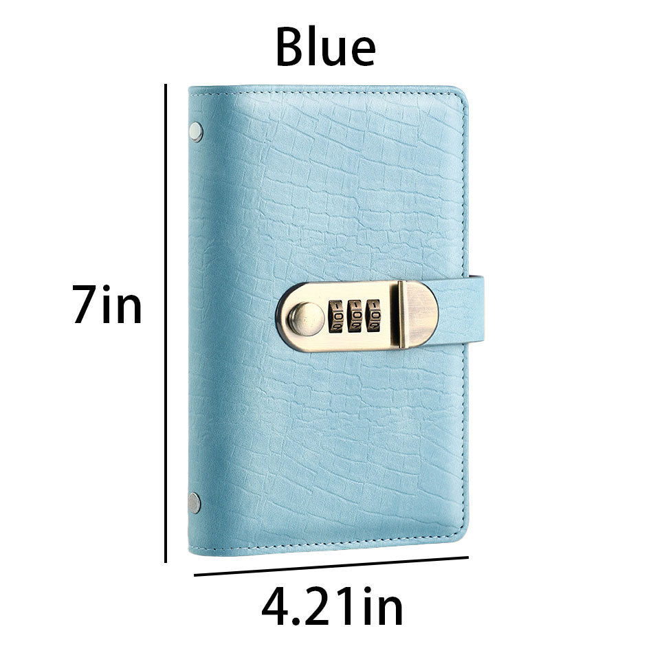 Dial Lock Money Goal Ledger - Paper Currency Stash Binder
