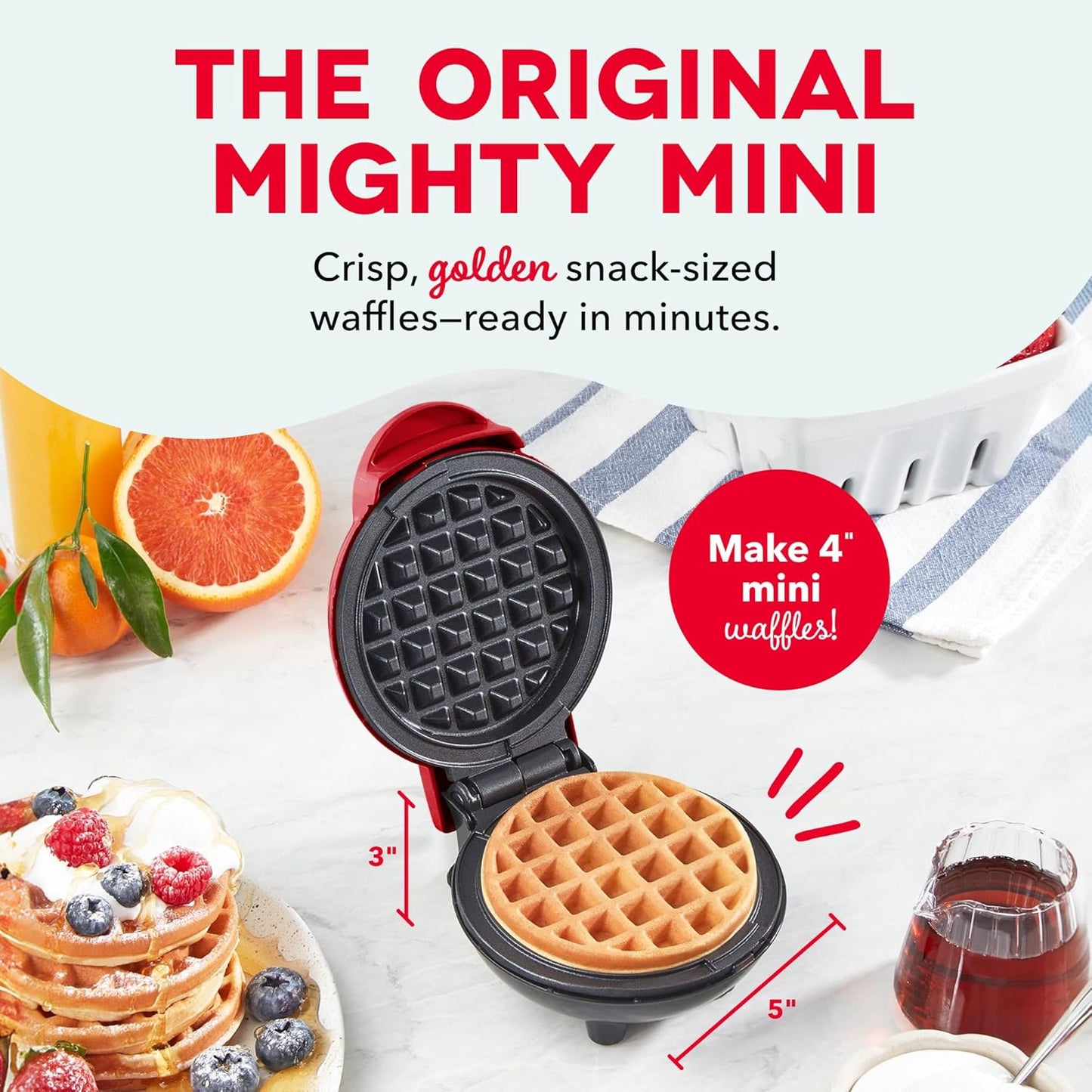 Electric Mini Waffle Maker