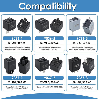 6PCS Relay Bypass Switch