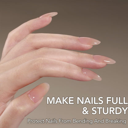 18ml Low-Heat Clear Builder Gel for Nails Self-Leveling