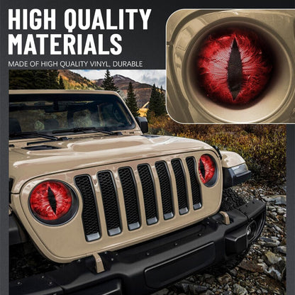 Beast Eyes Headlight Decals