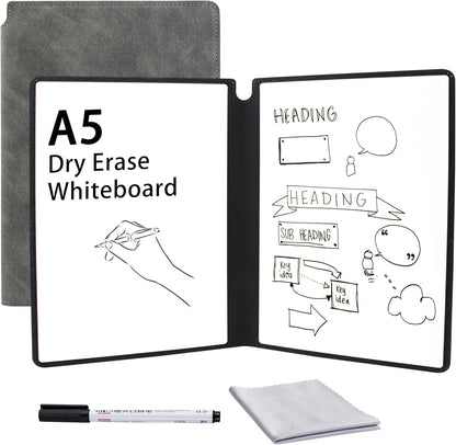 Reusable Whiteboard Notebook