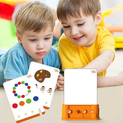 Logic Castle Starter Set with Activity Game Cards Educational Smart Logic Board Game for Children Ages 3-12