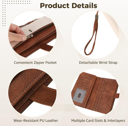 RFID-Blocking Women's Wallet