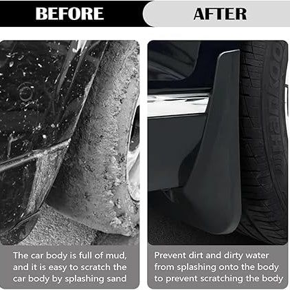 4Pcs/Set Premium Car Mud Flaps Universal