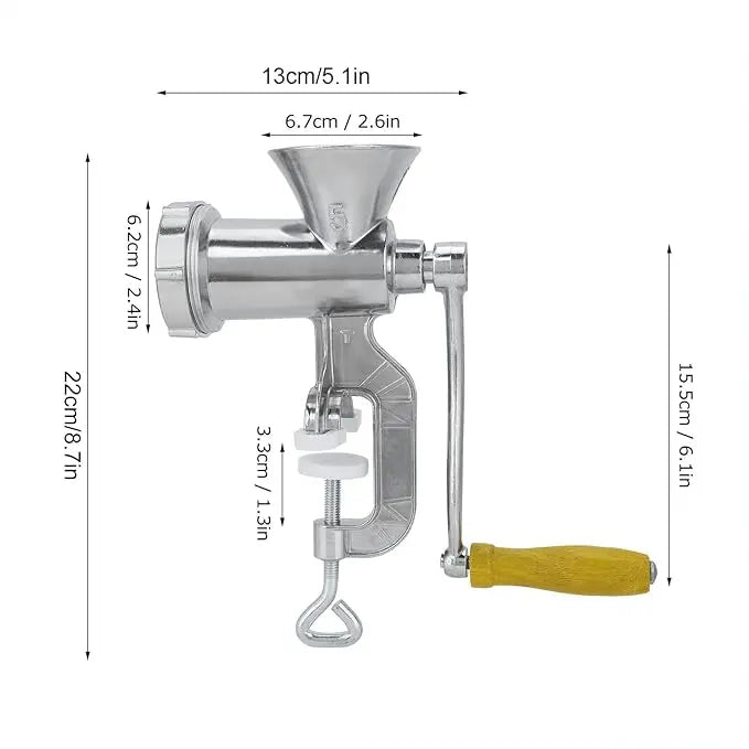Meat Grinder Manual Mincer