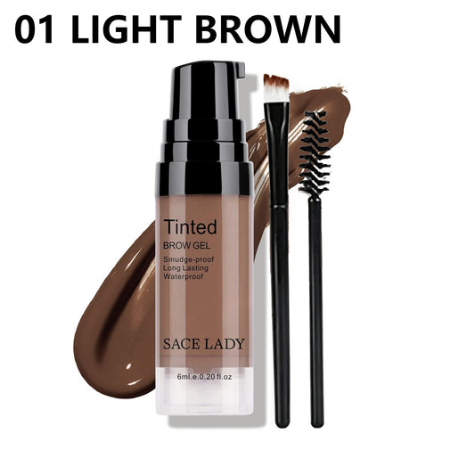 3D Eyebrow Gel Long Lasting 24 Hours Waterproof Kit