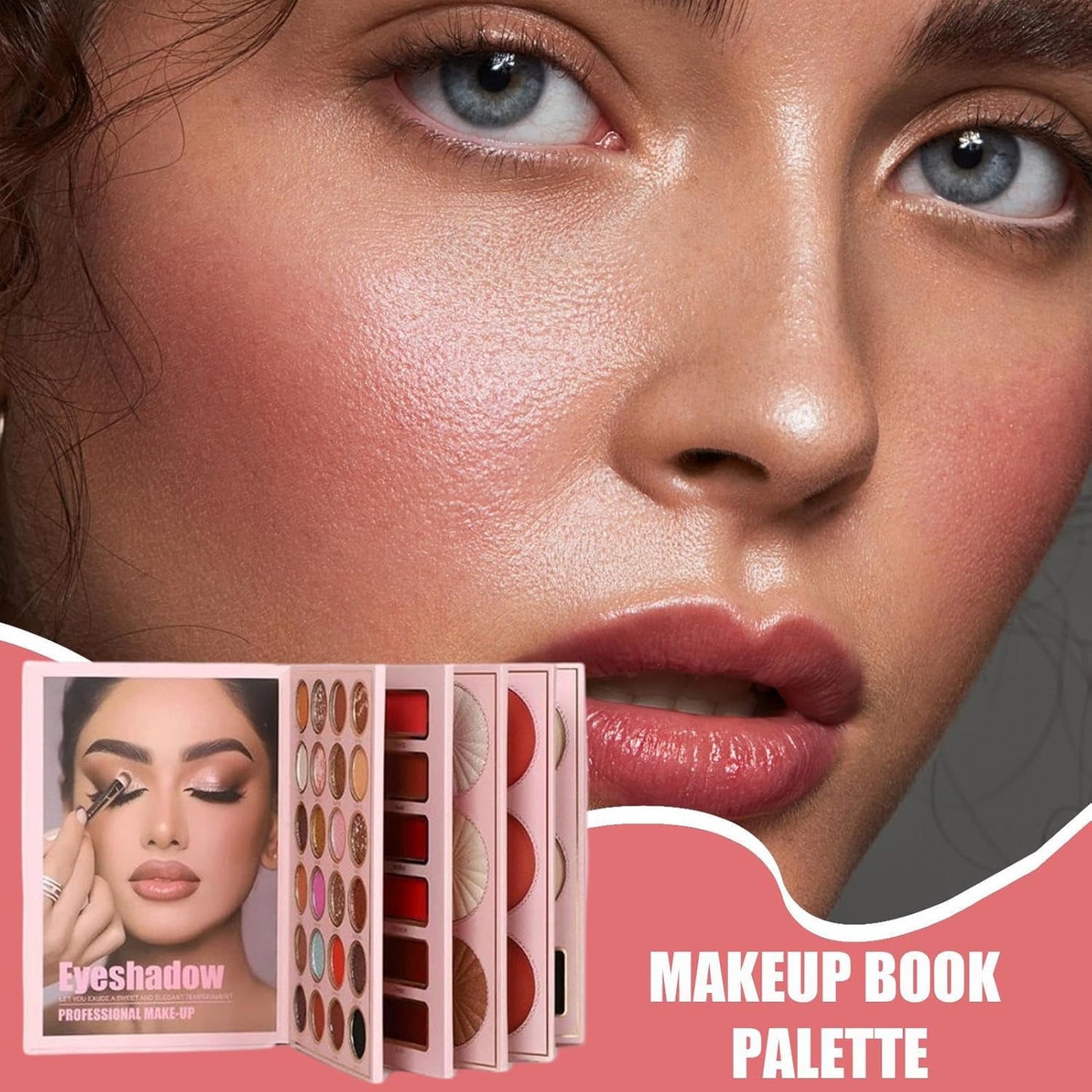 Colorful Blush Face Makeup Set