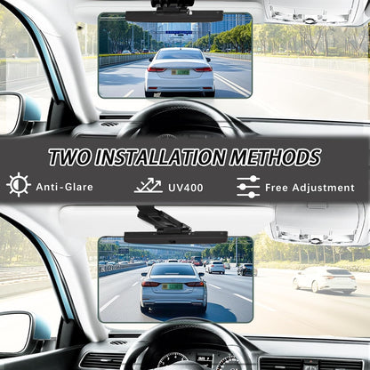 Polarized Sun Visor Extender for Cars UV400 Adjustable