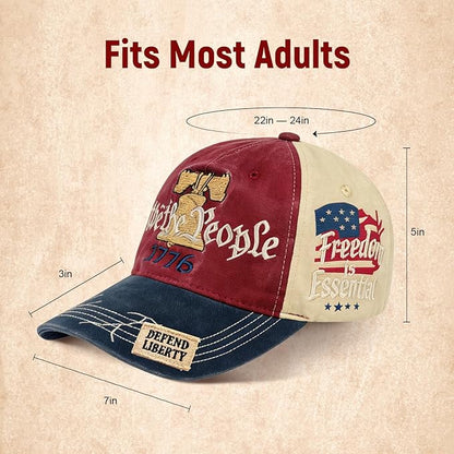 USA 250th Anniversary Hat, Tribute Retro Washed Hat