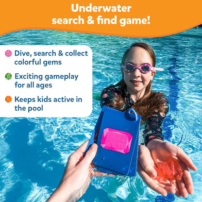 Pool Toys - Seek & Splash, Search & Find Water Game, Swimming Pool Dive Toy for Kids