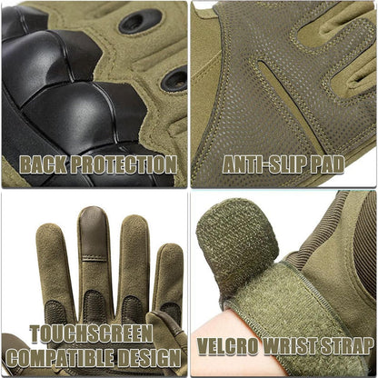 Shooting Tactical Gloves - Non-Slip wear-Resistant to Protect Hands, Suitable for Outdoor Sports