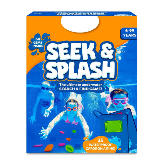 Pool Toys - Seek & Splash, Search & Find Water Game, Swimming Pool Dive Toy for Kids