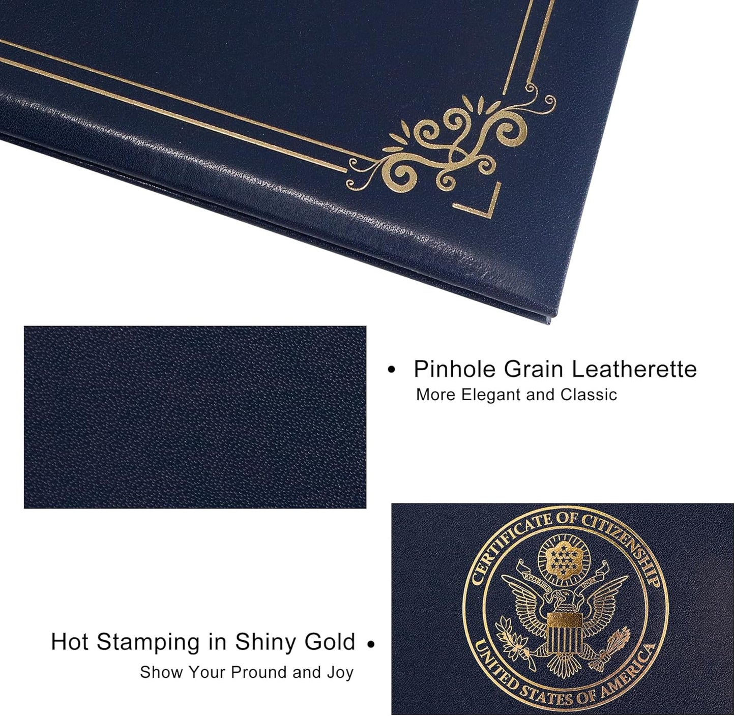 Certificate Holder Folder for US Citizenship
