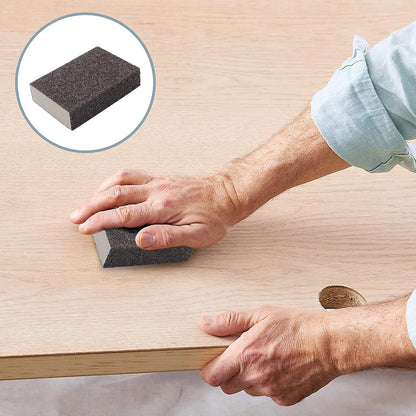 5PCS 80 Grit Coarse Sanding Block Washable & Reusable Sandpaper Sponge