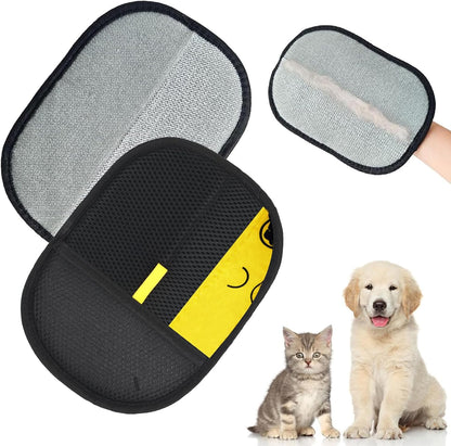 Large-Size Pet Static Hair Removal Glove - Highly Effective in Removing Fur & Dander