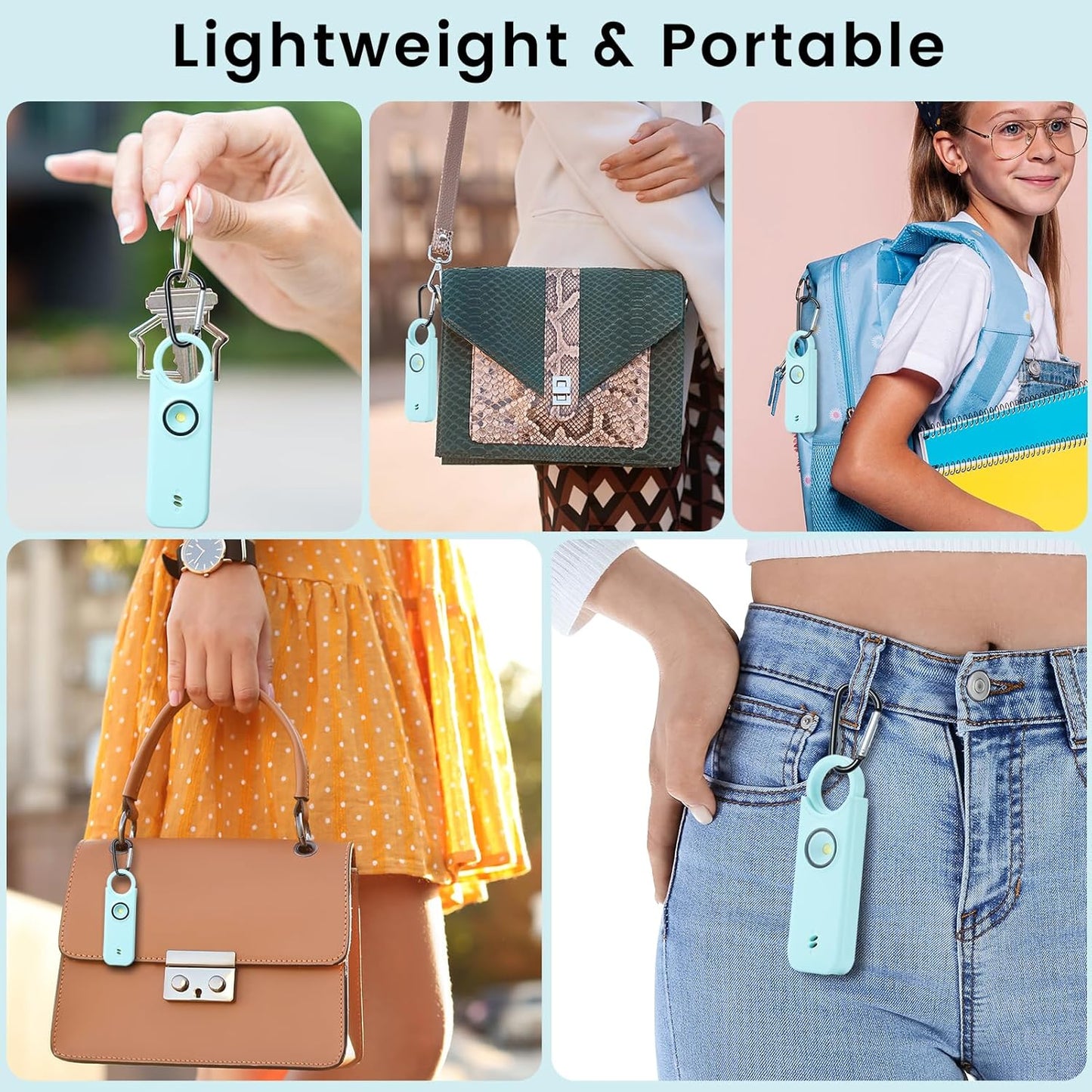 Personal Safety Alarm for Women - Extra Loud 135 dB