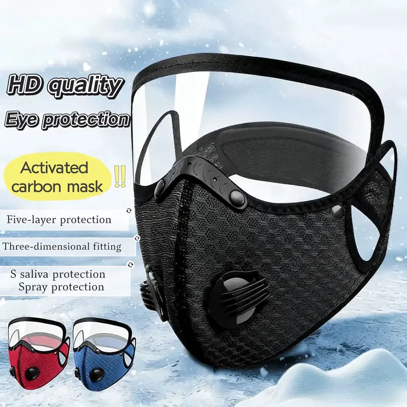 Carbon Filter Dust Mask Breathable | Reusable Detachable Adjustable