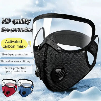 Carbon Filter Dust Mask Breathable | Reusable Detachable Adjustable
