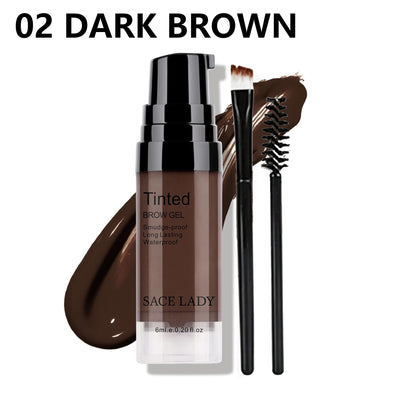 3D Eyebrow Gel Long Lasting 24 Hours Waterproof Kit