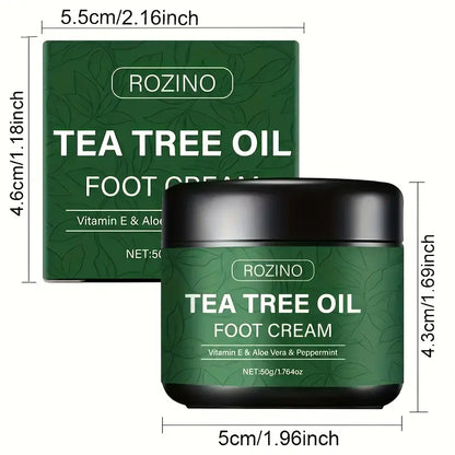 Tea Tree Oil Foot Cream, Warming Cream —— Suitable for calluses, dry and cracked feet