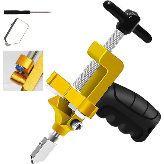 2 in 1 Glass Cutting Tool Kit Breaking Pliers with Oiling Hole