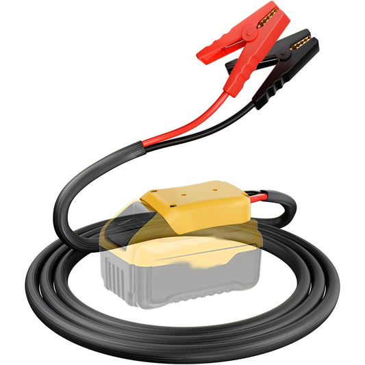 Jumper Cables with Adapter 20V Battery, 3.3FT 8AWG
