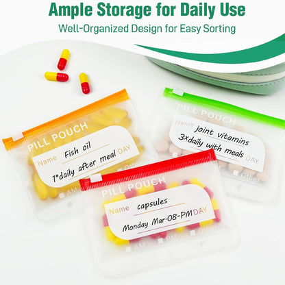 Waterproof Pill Pouch Set