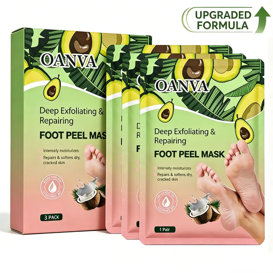 Avocado & Niacinamide Hand & Foot Masks: Hydrating, Moisturizing, Exfoliating, and Brightening