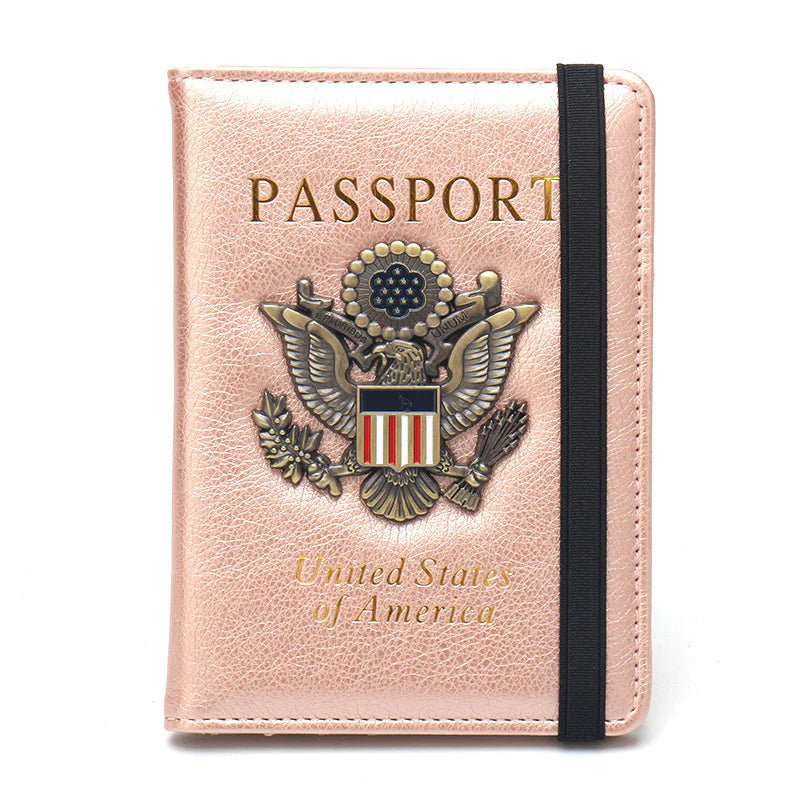 Leather Passport Holder for Travel Passport Cover Passport Wallet Case