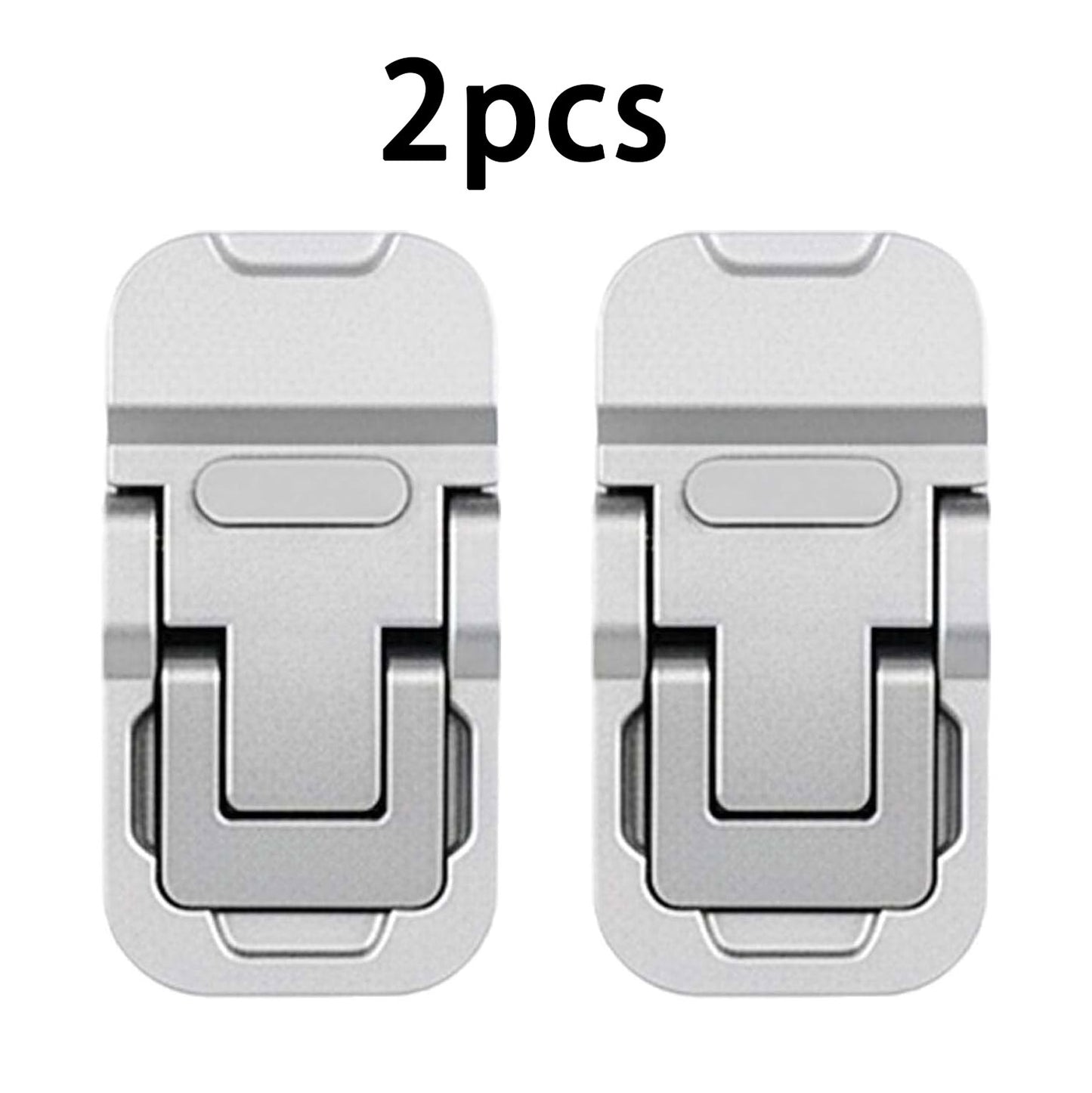 2pcs Portable Keyboard Riser, Self-Adhesive Mini Computer Stand for Most Keyboards