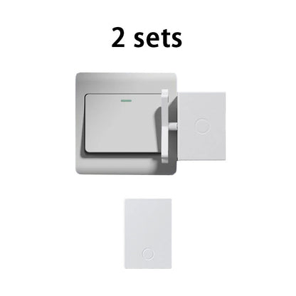 2 Sets Portable Wireless Remote Light Switch - Easy Installing for Home Lighting Management
