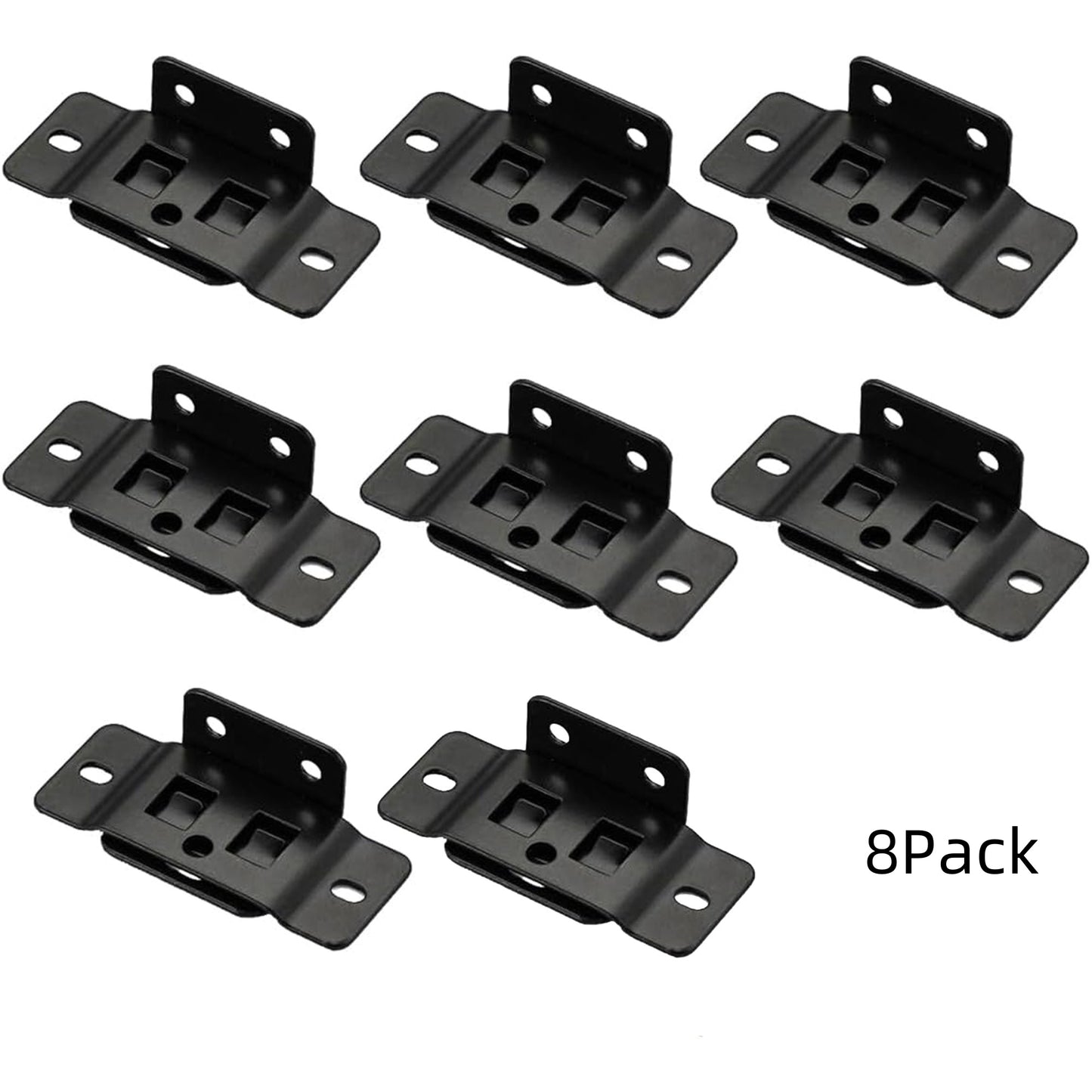 8 Pack Quick Fitting Furniture Joint Bracket, Duty Corner Brace Joint Right Angle Bracket