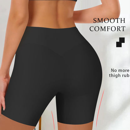 4PCS Women's High-Waist Shapewear Shorts