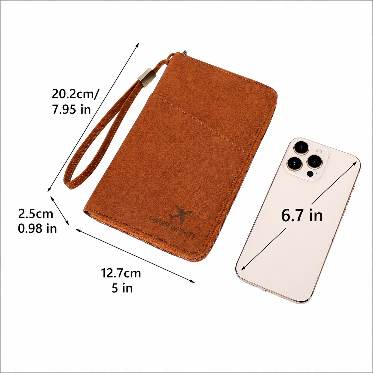 Multifunctional Travel Document Organizer (Tickets & IDs)