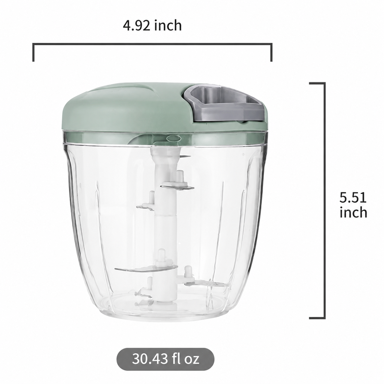 Manual Food Processor Vegetable Chopper
