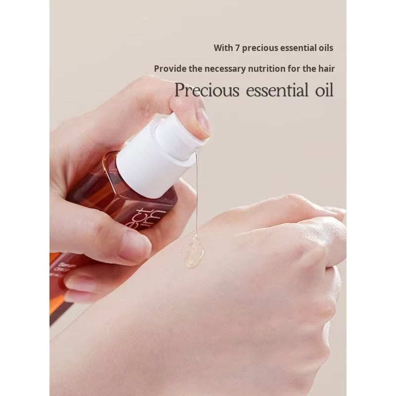 Argan Oil Heat Protectant Hair Oil for Frizzy & Dry Hair - Fruity Floral Scent, 2.7 Fl Oz