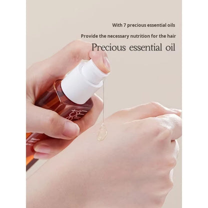 Argan Oil Heat Protectant Hair Oil for Frizzy & Dry Hair - Fruity Floral Scent, 2.7 Fl Oz