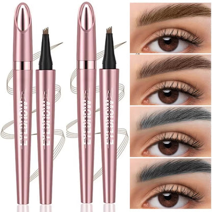 2Pcs/set Waterproof Microblading Eyebrow Pencil
