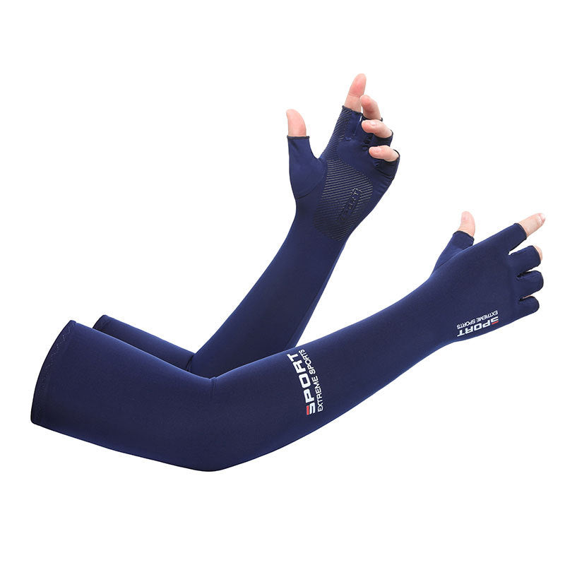 Sun UV Protection Arm Sleeves for Men Women Driving Cycling Sports