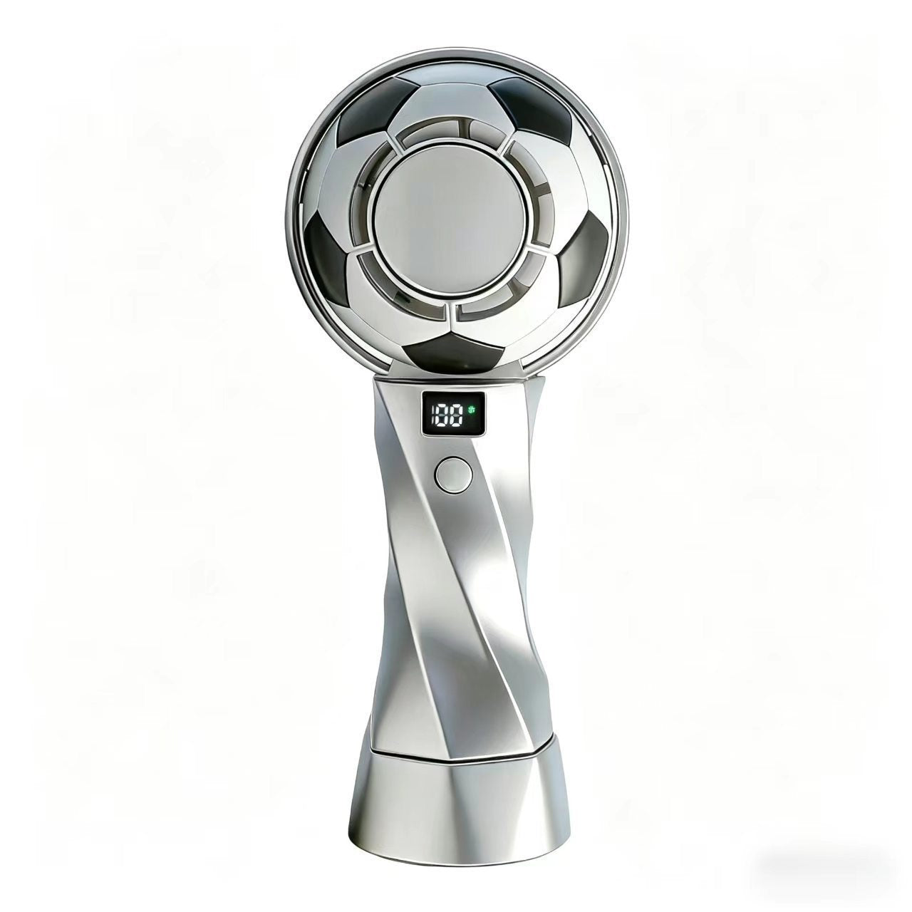 Mini USB Rechargeable Soccer Trophy Shaped Handheld Fan