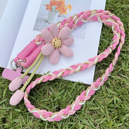 Phone Lanyard Braided Strap For Women Universal Outdoor Phone Woven Strap For Travel Hiking