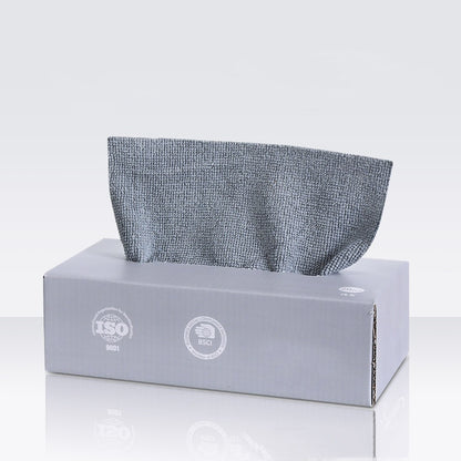 20 Sheets Microfiber Cleaning Cloth in A Box, 7.9 X 7.9in Cleaning Rags, Rags for cleanings House
