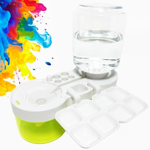 Paint Brush Cleaner Tool - Brush Washer Painting Station