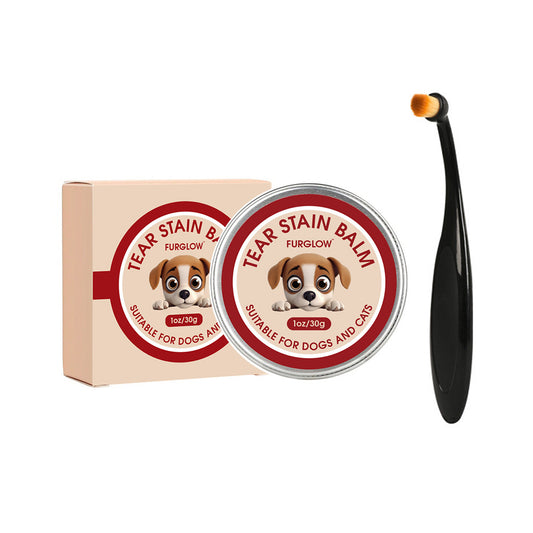 Pet Tear Stain Remover with Brush for Pet Daily Care